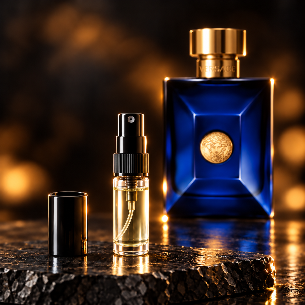 Versace, Dylan Blue Pour Homme (Eau de Toilette) – Duftprobe